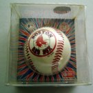 Boston Red Sox Glass Xmas Ornament 3" Diam MIP by Topperscot in MIP