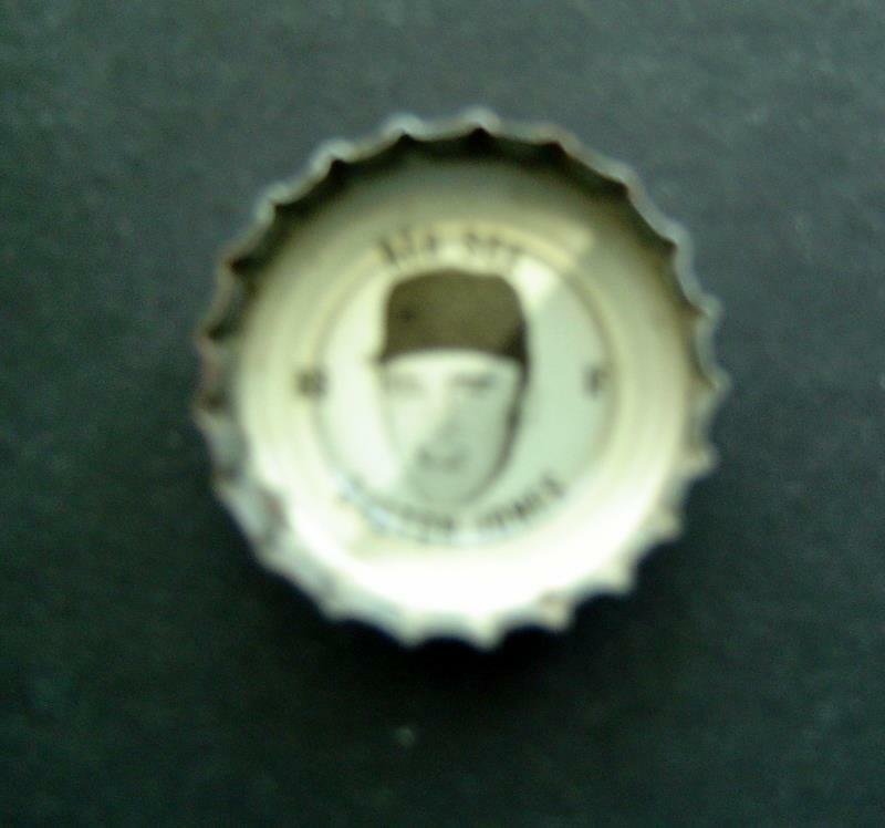 1960's Coke BOTTLE CAP Baseball MLB All Stars Dalton JONES Boston RED SOX
