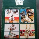 McDonalds History of the Super Bowl Booklet IX - XI Vol 3  1977 Complete Records