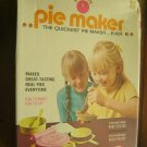 RARE 1973 IDEAL In A Minute PIE MAKER In Box 6084-8 with Instructions Plastic