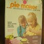 RARE 1973 IDEAL In A Minute PIE MAKER In Box 6084-8 with Instructions Plastic