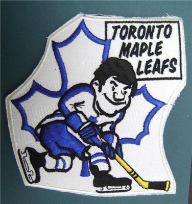 Toronto Maple Leafs Hockey Caricature Patch 7"