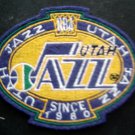 Utah Jazz Basketball NBA Cloth Patch  3 1/2" x 2 3/4" Oval