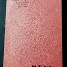 VINTAGE ORIGINAL 1950s THE CURRY BOWL  SAN FRANCISCO CALIFORNIA DINNER MENU EX