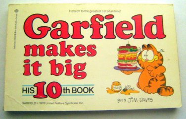 GARFIELD Makes It Big by Jim Davis 10th BOOK 1985 Ballantine