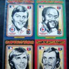 1976 Boston Red Sox 6 Superstars Art Cards by Charles Linnett MIP Rice Fisk Lee