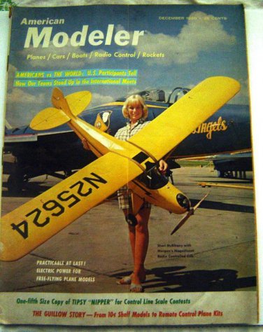 American Modeler Magazine December 1960 Planes Boats Cars Photos Plans