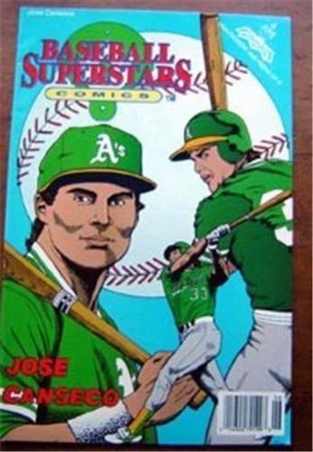 Jose Canseco Baseball Superstars Revolutionary Comics #6 June 1992
