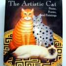 The ARTISTIC CAT Mini BOOK 1991 Hardcover Dust Jacket 2 3/4" x 3 1/4"