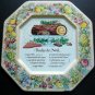 1982 BUCHE DE NOEL Avon Hospitality Sweets Recipe Metal PLATE Made in England