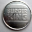 1983 Burger King Free Breakfast Beverage Silver Metal Coin Token 1 1/2" Diameter