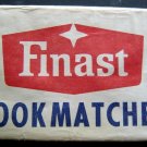 First National Stores FINAST MATCHES Package of 50 Books Sealed 1,000 Lights