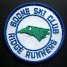Boone Ski Club Ridge Runners North Carolina PATCH 3" Round
