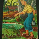 Vintage Ready for Fun COLORING BOOK Saalfield 2116