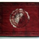 Vintage Red WESTERN RESERVE UNIVERSITY Leather PATCH 2 1/2' x 2"