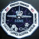 NASA USML STS-73 1995 Embroidered SPACE PATCH 4"