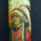 Lake Winnipesaukee NH New Hampshire Orange Plastic FLUTE Recorder Indian Decal