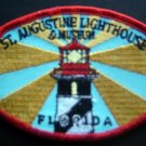 St. Augustine Lighthouse & Museum Florida Souvenir PATCH 3" x 2 1/4"