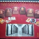 1988 BASEBALL CARDS CALENDAR SCD, BCN and BC Spiral Bound Jan - Sept