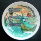 DISNEY'S Alphabet Collection PLATE 3 1/4" Diameter "E" EVINRUDE Rescuers Japan