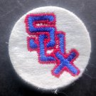 1960's Chicago WHITE SOX Baseball 1 3/4" Round White Sew On PATCH Blue Lettering