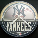 2009 New York YANKEES Baseball Wall Clock 13" Battery Operated AA Wincraft USA