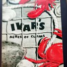 Vintage1950s IVAR'S ACRES OF CLAMS Pier 54 Restaurant ADULT Menu Seatle Wash
