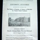Bulletin Department Of Education Mass University Extension July 1928 North Adams