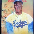BECKETT Monthly Baseball Card Price Guide July 1993 #100 Jackie Robinson Cover