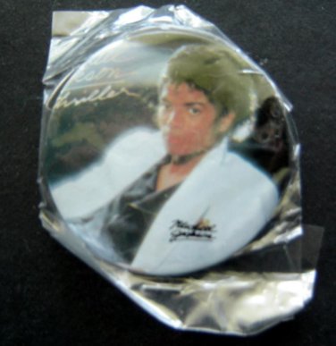 Michael Jackson Thriller Pin Button 2 1/4" Diameter