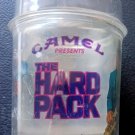 Smokin' Joe CAMEL Cigarettes Clear Hard Pack Plastic CUP 4 1/2" x 3 1/4"