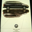 1996 PLYMOUTH Voyager & Grand Voyager Mini Van Sales BROCHURE 45 Pages