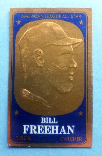 1965 Topps Embossed NL All Star Baseball Card BILL FREEHAN Detroit TIGERS # 41