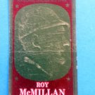 1965 Topps Embossed NL All Star Baseball Card ROY MCMILLAN New York METS #44