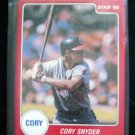 1988 STAR Company Baseball 11 CARD SET Sealed Cory SNYDER Cleveland Indians