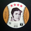 1976  Isaly's Sweet William DISC Boston RED SOX Fred LYNN