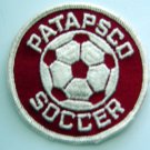 Patapsco SOCCER PATCH 3" Round Baltimore Maryland High School