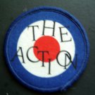 The ACTION Red White and Blue Target Music Rock Group PATCH 3" Round