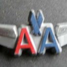 AMERICAN AIRLINES Wings Straight PIN Button 2 1/2" Stoffel Seals