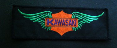 KAWASAKI Motorcycle Advertising PATCH 2 1/2" x 5 3/4"