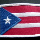 PUERTO RICO Cloth Flag Sew or Iron on PATCH 3" x 2"