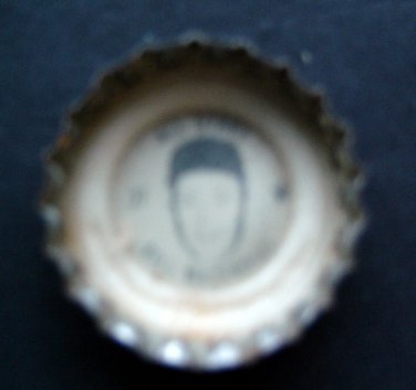 1960's Coca Cola Coke Bottle Cap Baseball All Stars BILL MAZEROSKI VG