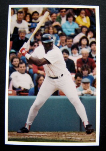 Boston RED SOX Baseball POSTCARD Don BAYLOR #25 1987 Mini Pics Sports Action