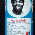 1977 HAL MCRAE Kansas City Royals Royal Crown RC Cola Baseball Can Series 1