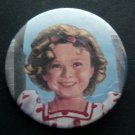 SHIRLEY TEMPLE America's Sweetheart PIN 3" Round