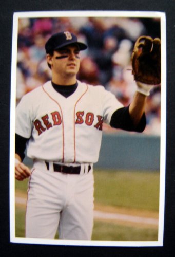 Boston RED SOX Baseball POSTCARD Spike OWEN # 7 1987 Mini Pics Sports Action