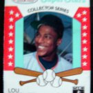1986 True Value Super Stars Baseball Card Sealed 3 Pack Lou WHITAKER Top
