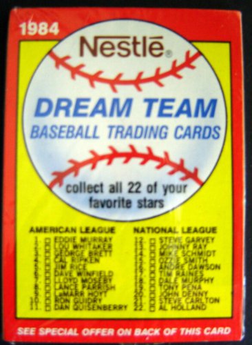 1984 Nestle Dream Team Topps Baseball Cards (3) in Sealed Pack ANDRE DAWSON