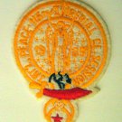 1989 SHRINERS Intl. Peace 115th Imperial Class Session PATCH 3" by 4"