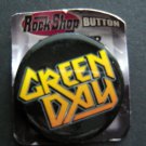 GREEN DAY Music Rock Group PIN 1 3/4" Round 2002 Rock Shop MOC